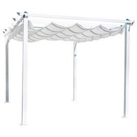 Pavillon Lazio BxHxT: 345x246x 395cm Wetterbeständig - KONVENTIONELL, Textil/Metall (345/246/395cm) - Gardenson