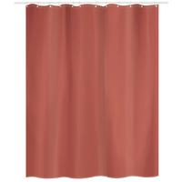 Duschvorhang in Terracotta Wasserabwiesend, ca. 120x200cm - Terracotta, Basics, Textil (120/200cm) - MSV