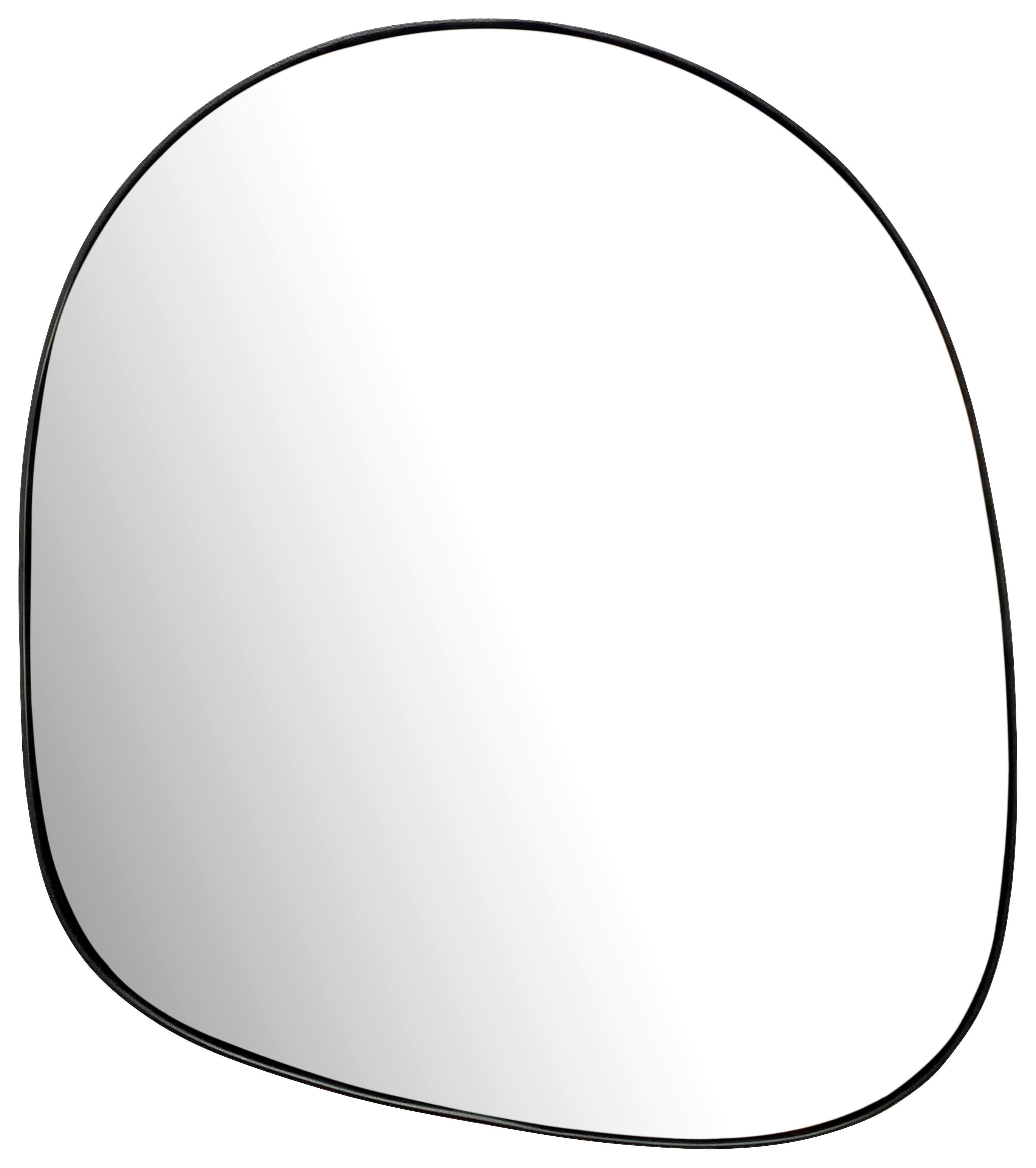 Wandspiegel Schwarz B: 53 Cm - Schwarz, Design, Glas/Metall (53/60/2,5cm) - MID.YOU