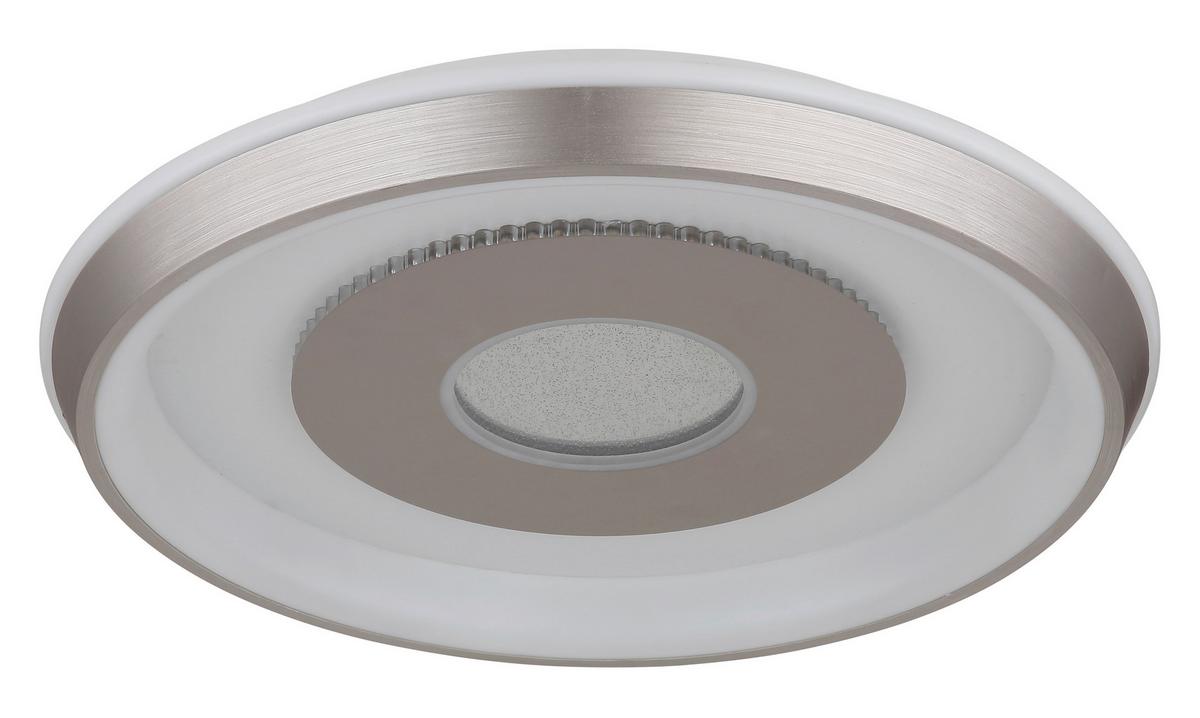 LED-Deckenleuchte Christel - Sandfarben/Weiß, Basics, Kunststoff/Metall (49/7cm) - Luca Bessoni