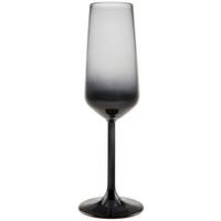 Champagnerglas Mit Smokeeffekt Kavolin Ca. 195 Ml - Schwarz/Grau, Trend, Glas (4,5/22,6cm) - James Wood