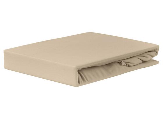 Spannleintuch Jardena 160x200 cm - Beige, KONVENTIONELL, Textil (140-160/200cm) - Ombra Spannleintuch Jardena 160x200 cm - Beige, KONVENTIONELL, Textil (140-160/200cm) - Ombra