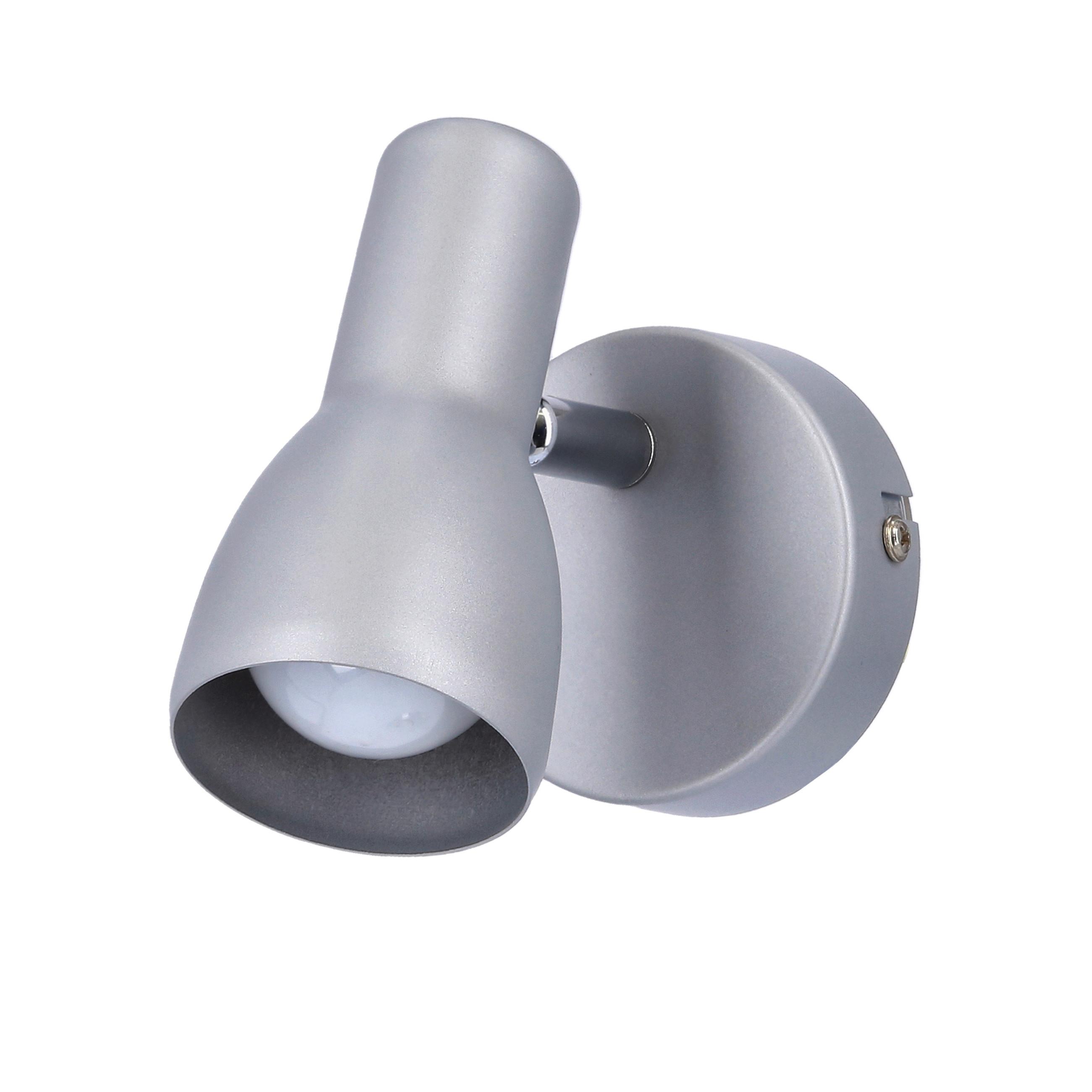 Strahler 91-43917 Picardo - Silberfarben/Grau, Trend, Metall (8/15/12cm)