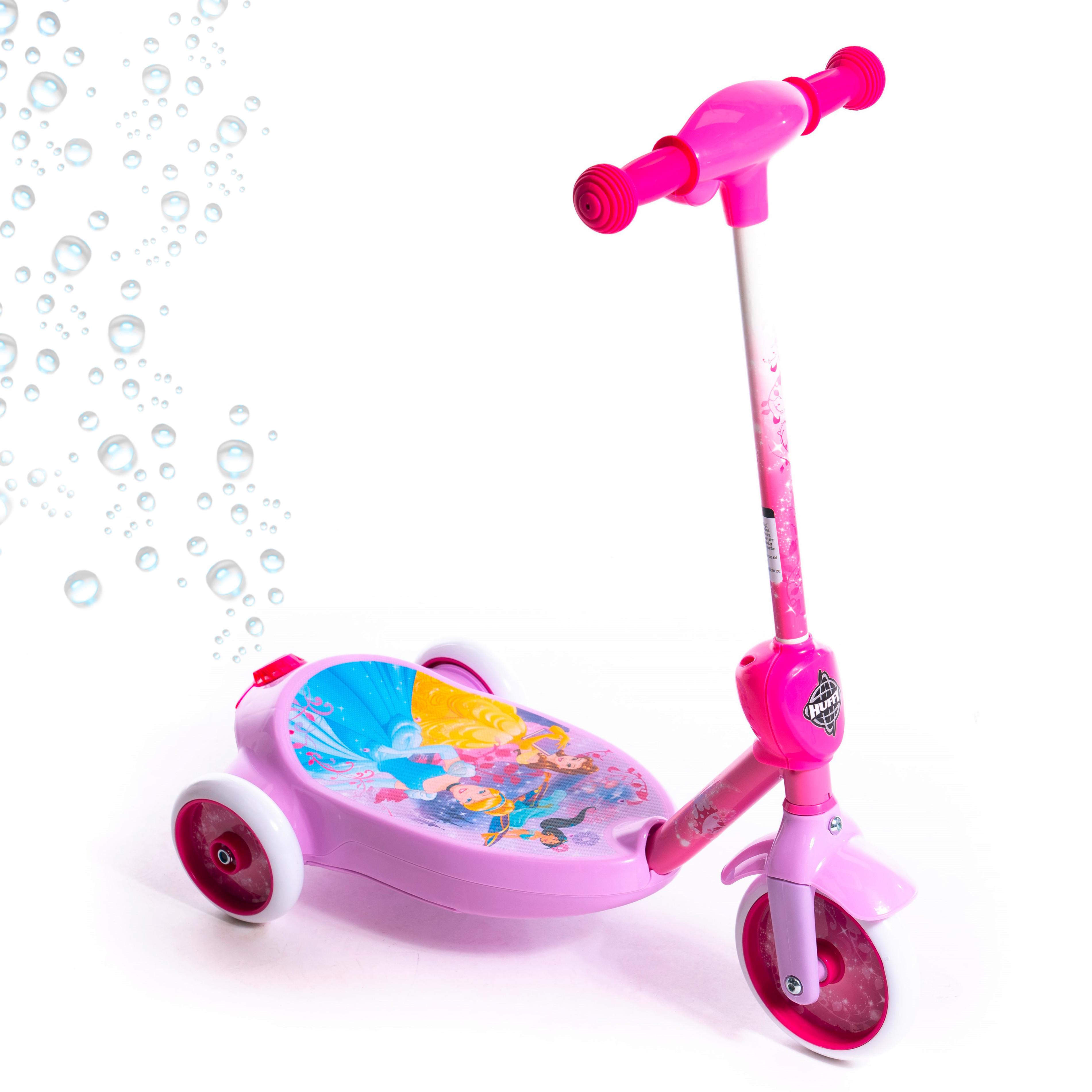 Elektroscooter mit Seifenblasen