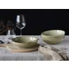 Schüsselset Nature Collection Earth, 4--Teilig., Salbeigrün - Salbeigrün, Design, Keramik (22,5cm) - Creatable