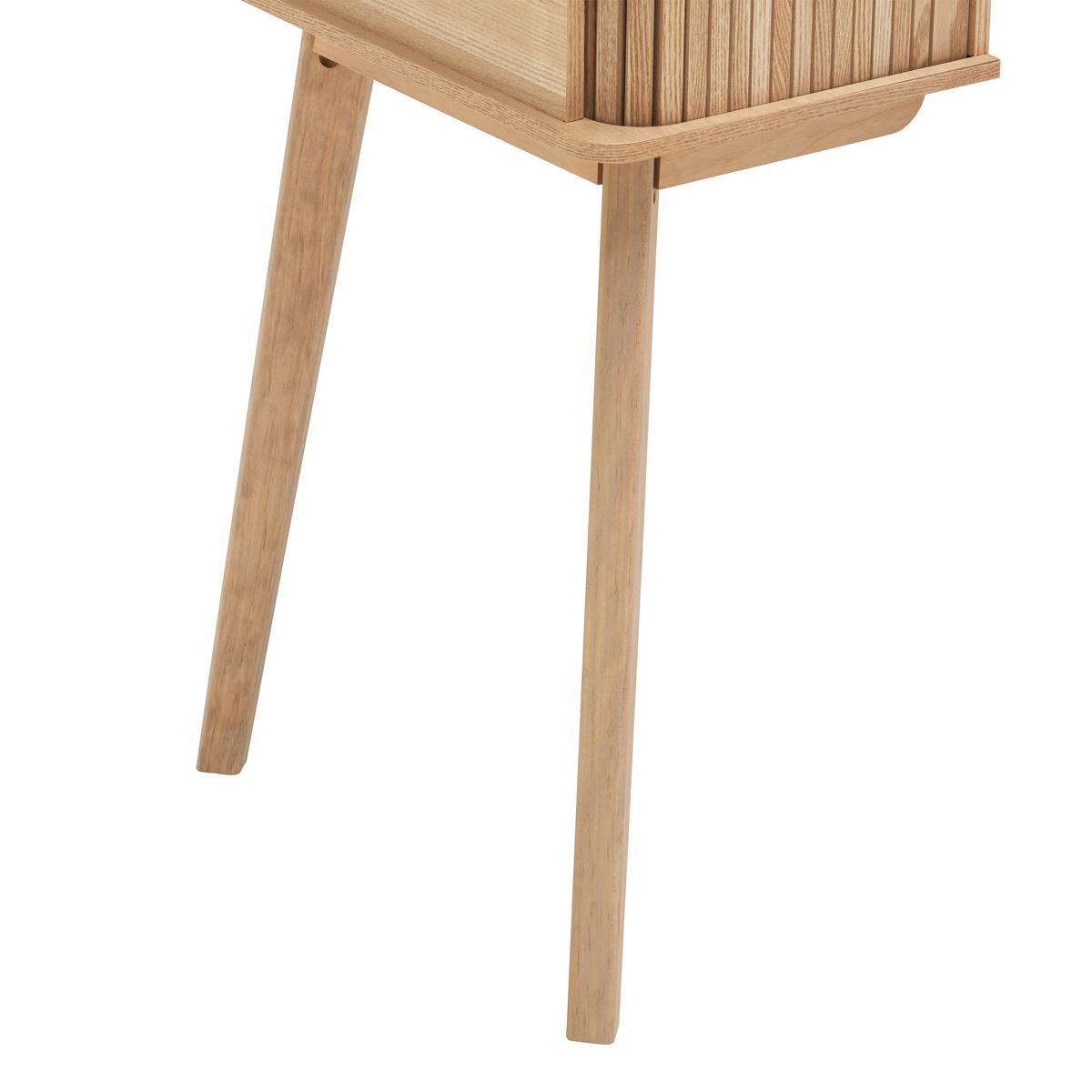 Schreibtisch Skandy Naturfarben - přírodní barvy, Moderní, dřevo/kompozitní dřevo (120/75/48cm) - Premium Living