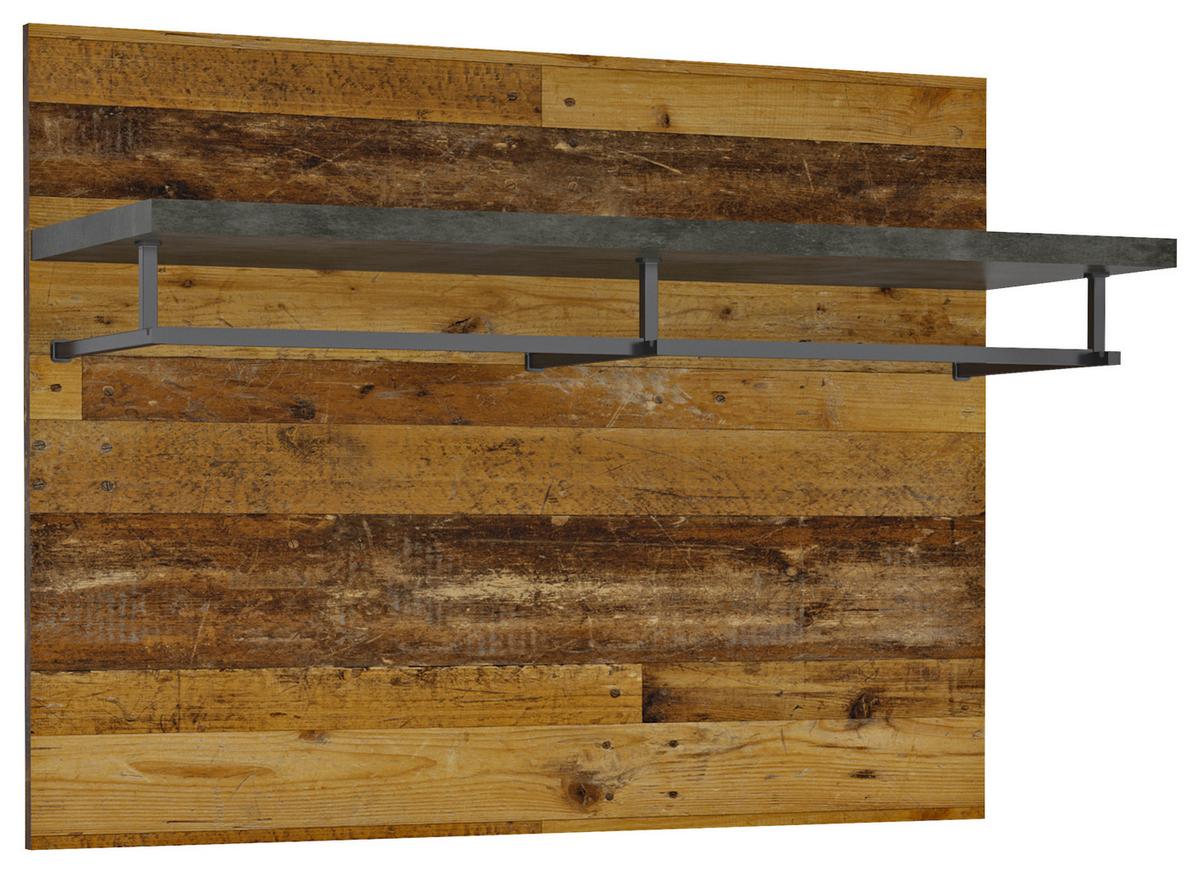 Garderobenpaneel Perugia Fresko/Old Style B: 79,9 cm - Trend, Holzwerkstoff (79,9/60/29,6cm)