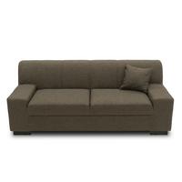3-sitzer-sofa Norma Grau/braun Webstoff - Wengefarben/Graubraun, Design, Textil (212/74/85cm) - MID.YOU