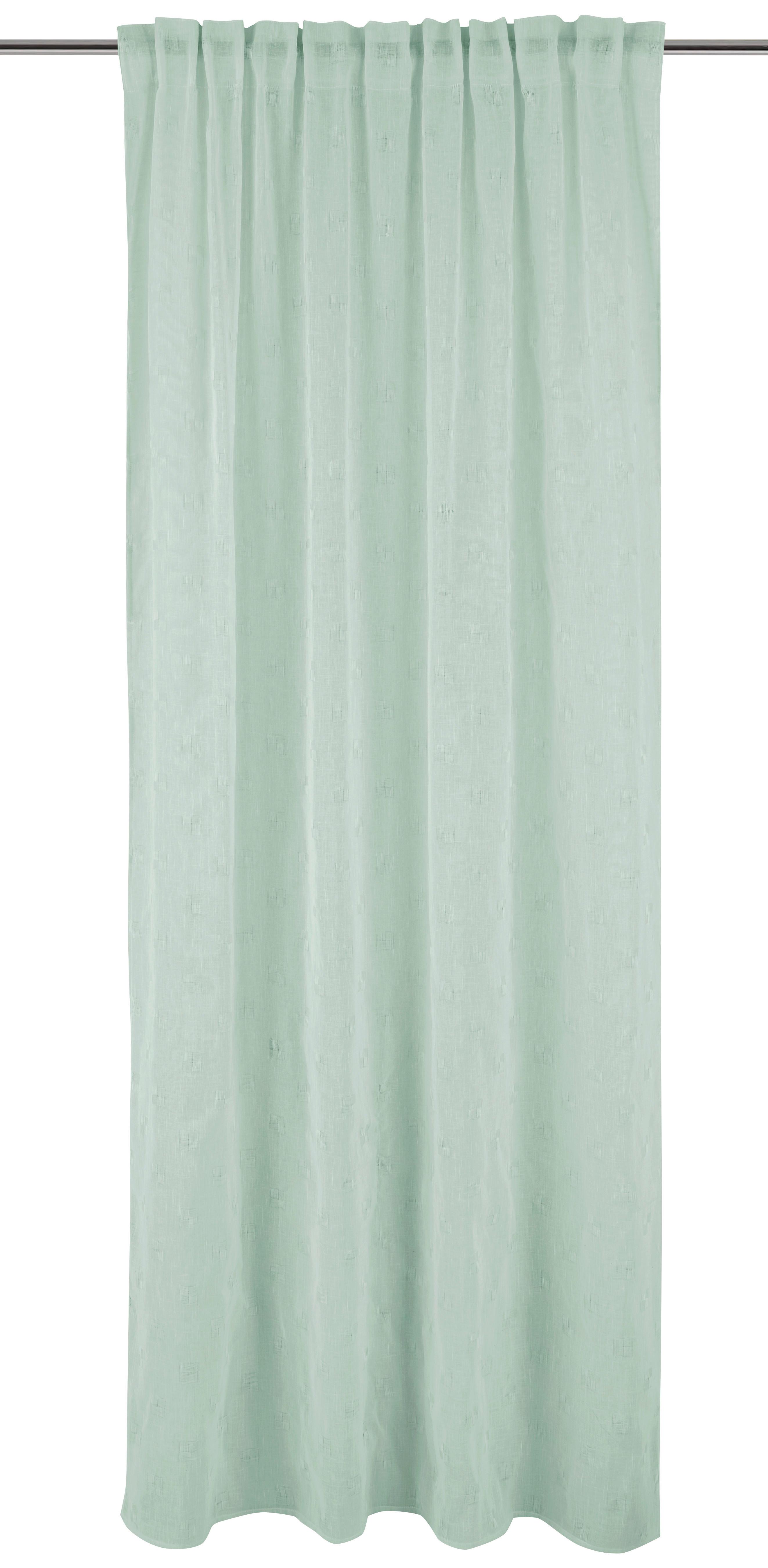 Készfüggöny Leila Kb. 140/245cm - mentazöld, Modern, textil (140/245cm) - Luca Bessoni