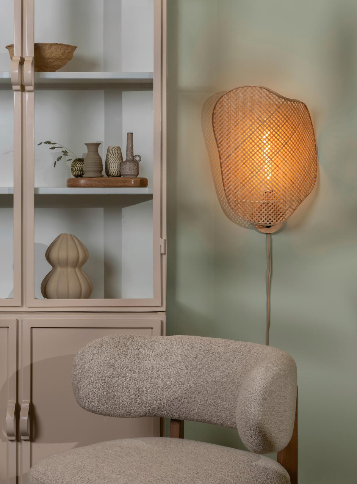 Wandleuchte Kinabalu - Naturfarben, Basics, Naturmaterialien (40/10/50cm) - Good & Mojo