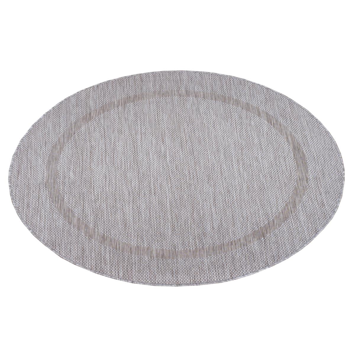 Flachwebteppich Relax - Silberfarben, Basics, Textil (160/160cm) - Novel
