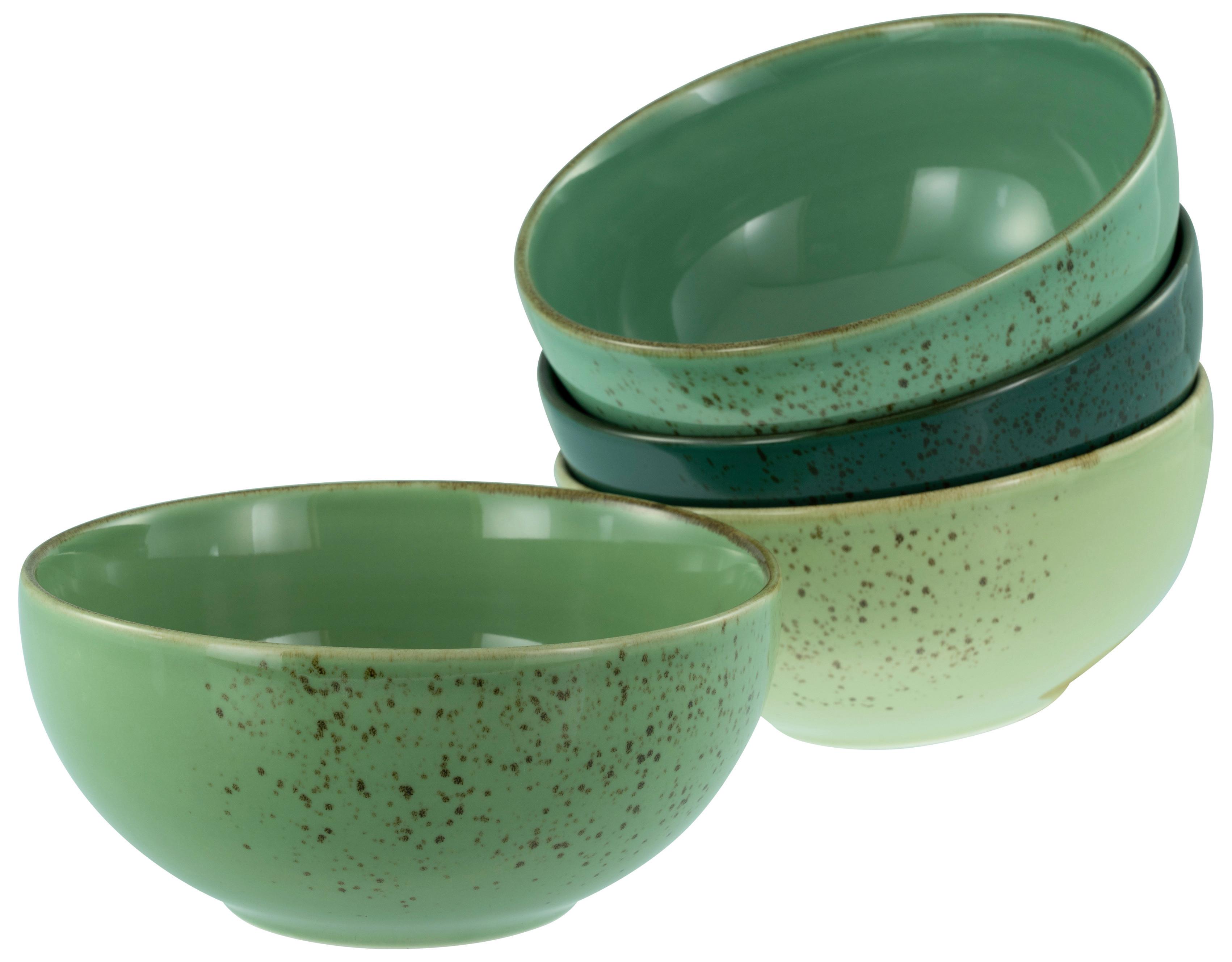 Schüsselset Nature Collection Green Life, 4--Teilig., Grün