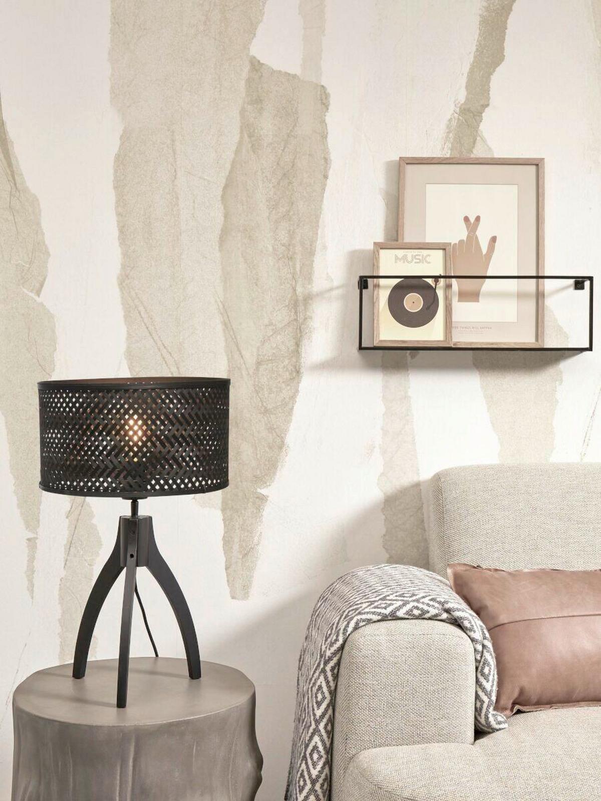 Tischleuchte Java/T/Ap/B/3218/B - Schwarz, Trend (20/40/20cm) - Good & Mojo