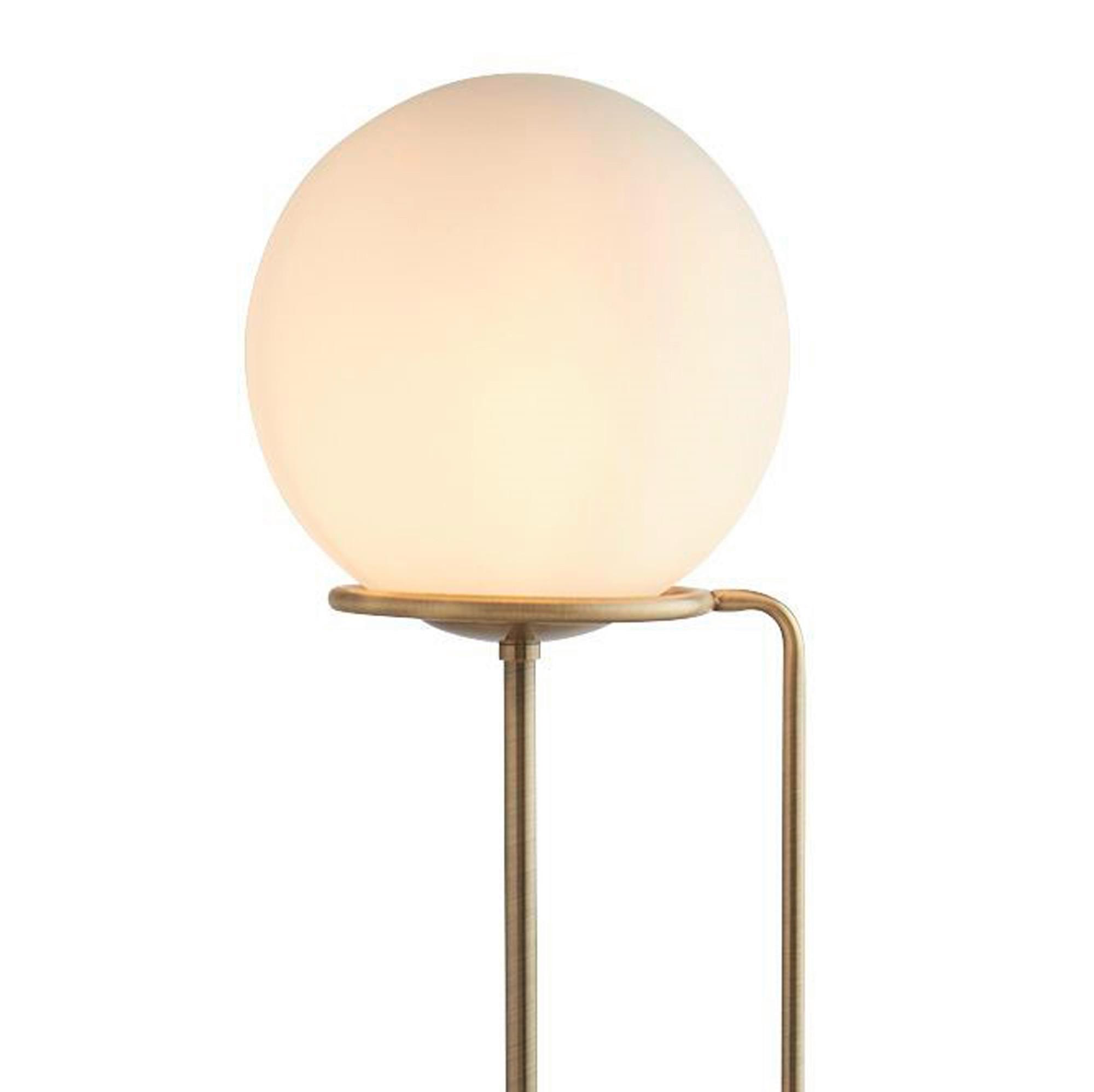 Stehleuchte Sphere Eu8093ab - Messingfarben, LIFESTYLE, Glas/Metall (28/145cm)