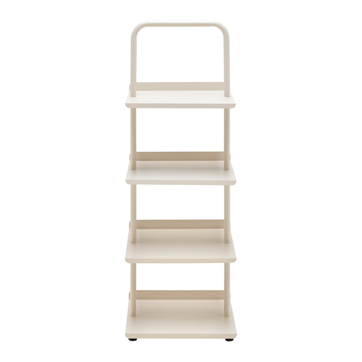 REGÁL JULIA -EXKLUSIV- - čierna/kašmírová, Modern, kov/plast (34/96/32cm) - Mömax