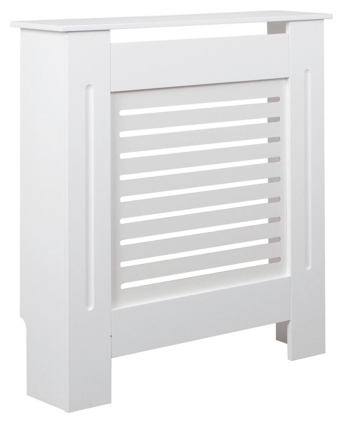 WANDDEKO Wohnling Weiß B: 78 cm - Weiß, MODERN, Holzwerkstoff (78/82/19cm) - MID.YOU