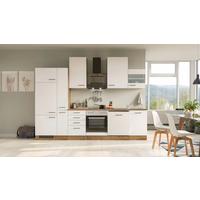 Küchenblock Avila Eiche/magnolie B: 310 Cm - Eichefarben/Magnolie, MODERN, Holzwerkstoff (310cm) - FlexWell