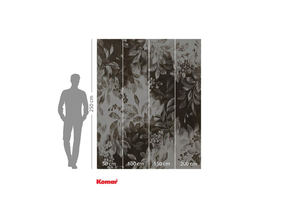 Vliestapete Modular Moiety - Schwarz/Weiß, Basics (200/250cm) - Komar