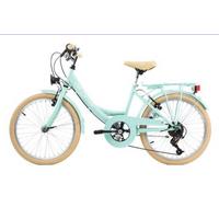 Ks-Cycling Kinderfahrrad 20 Zoll 6 Gänge - Grün, Basics, Metall (180/100/70cm) - Da Capo