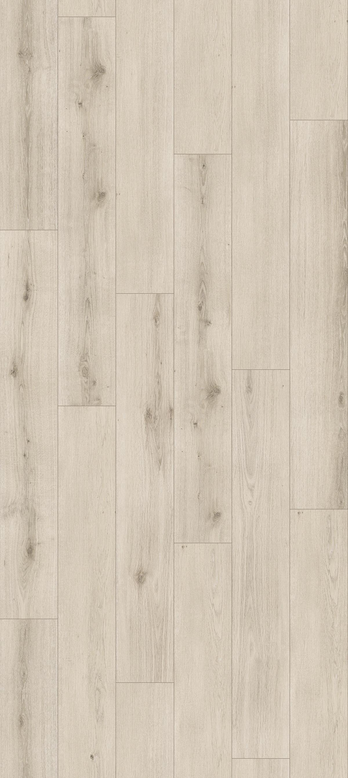 Designboden Eichefarben /weiß Landhausdiele Stärke 8mm - Eichefarben/Weiß, Basics, Holz/Kunststoff (128,5/19,4/0,8cm) - Parador