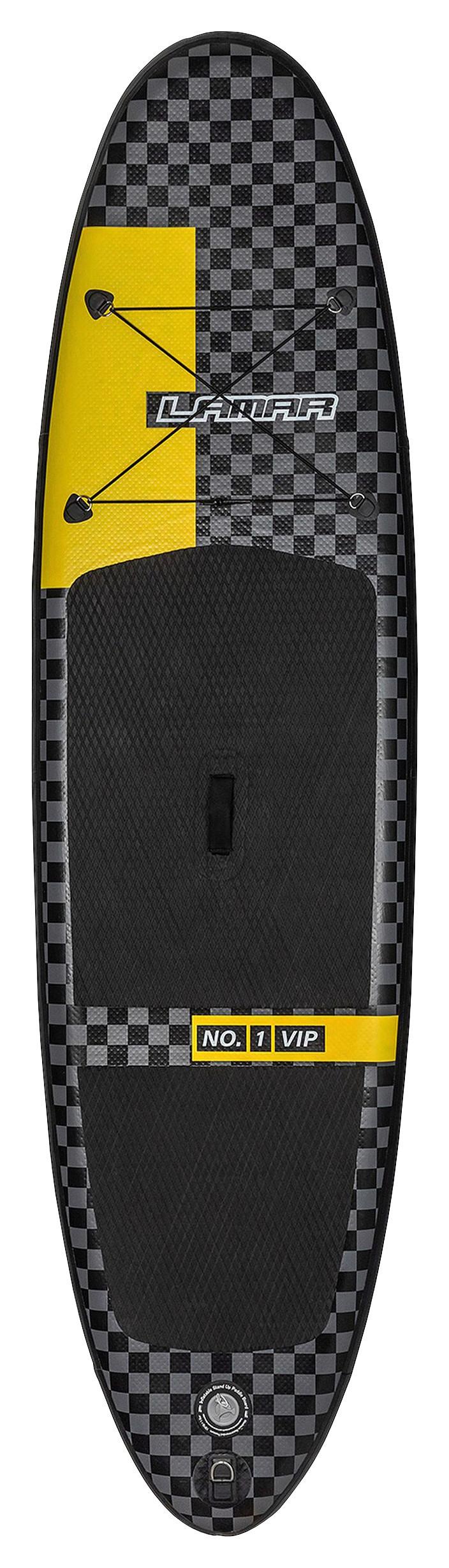 Lamar Stand Up Paddle Aufblasbar Schwarz/gelb