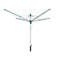 Wäschespinne Linomatic V 400 D/H 300x168 cm - Silberfarben/Grün, MODERN, Kunststoff (300/168cm) - Leifheit