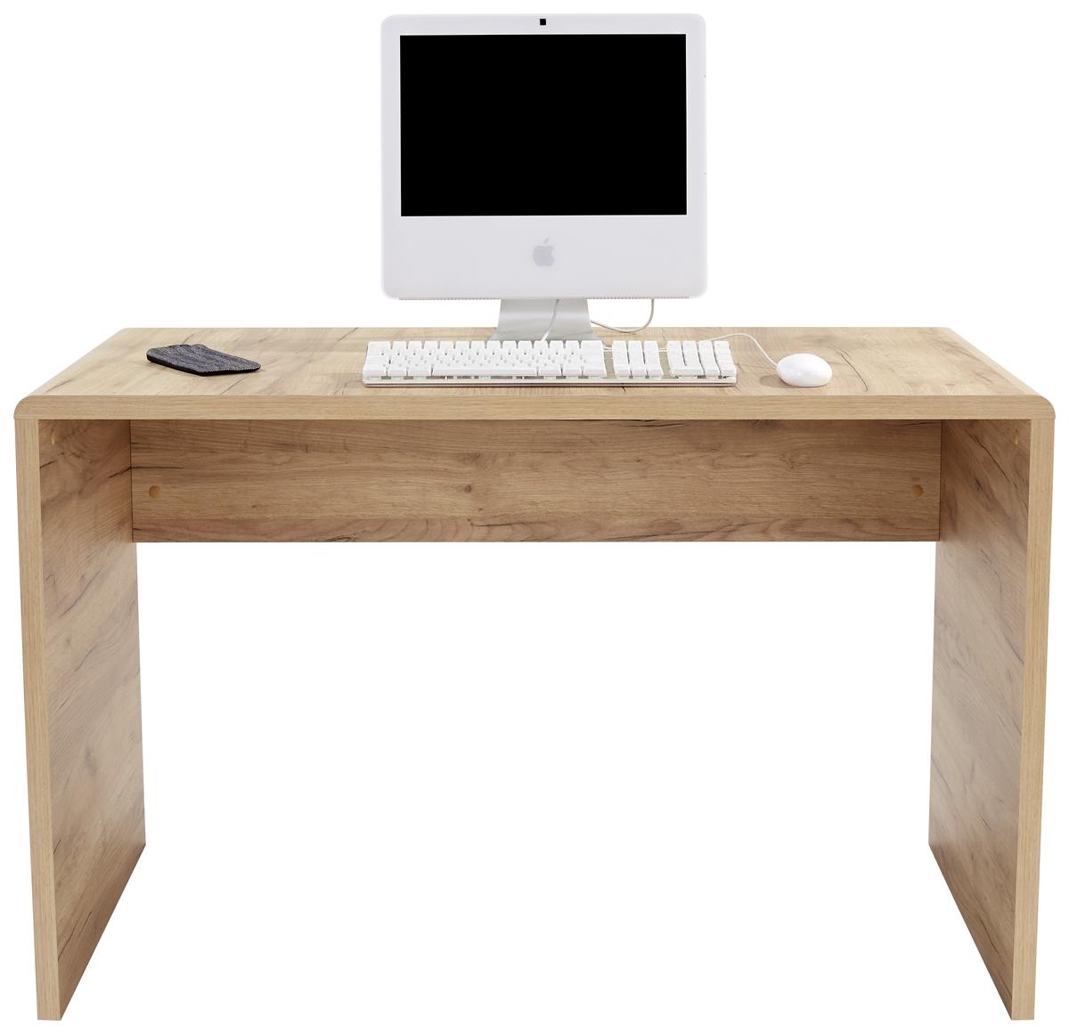 PÍSACÍ STÔL FONTANA FTB03 - farba duba, Modern, kompozitné drevo (120/75,5/60cm)