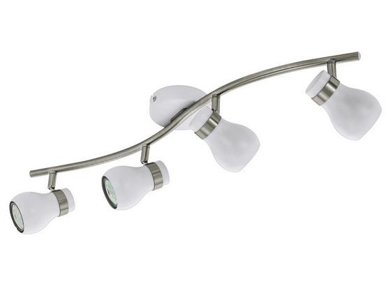 LED-Deckenleuchte Arboledas - Weiß/Nickelfarben, MODERN, Metall (10,5/65cm) LED-Deckenleuchte Arboledas - Weiß/Nickelfarben, MODERN, Metall (10,5/65cm)