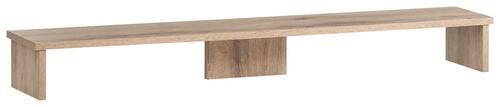 Bildschirmerhöhung Niels 1100 - Wildeiche, MODERN, Holzwerkstoff (110/12,7/20cm) - MID.YOU