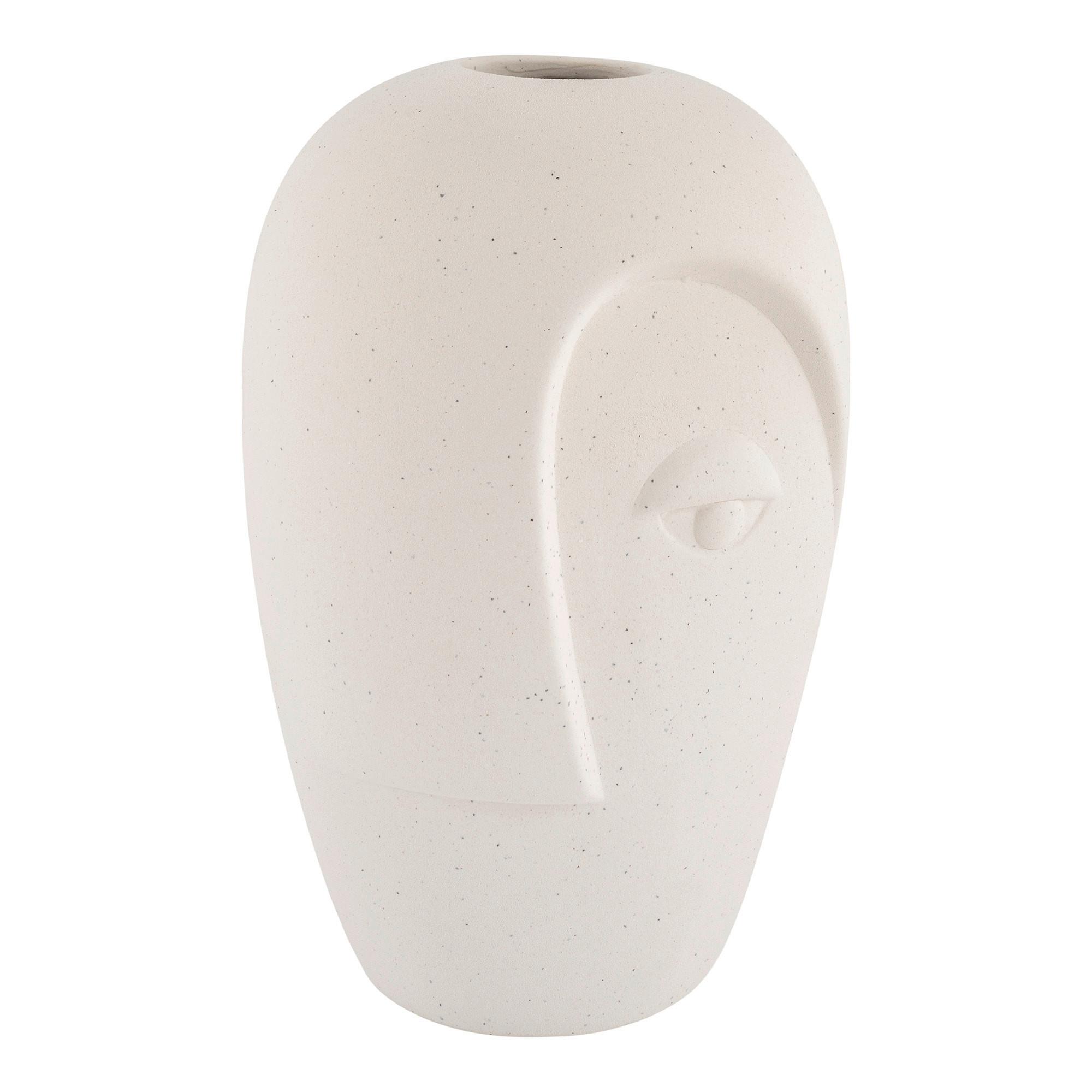 Vase Sandfarben B: 12,5 cm