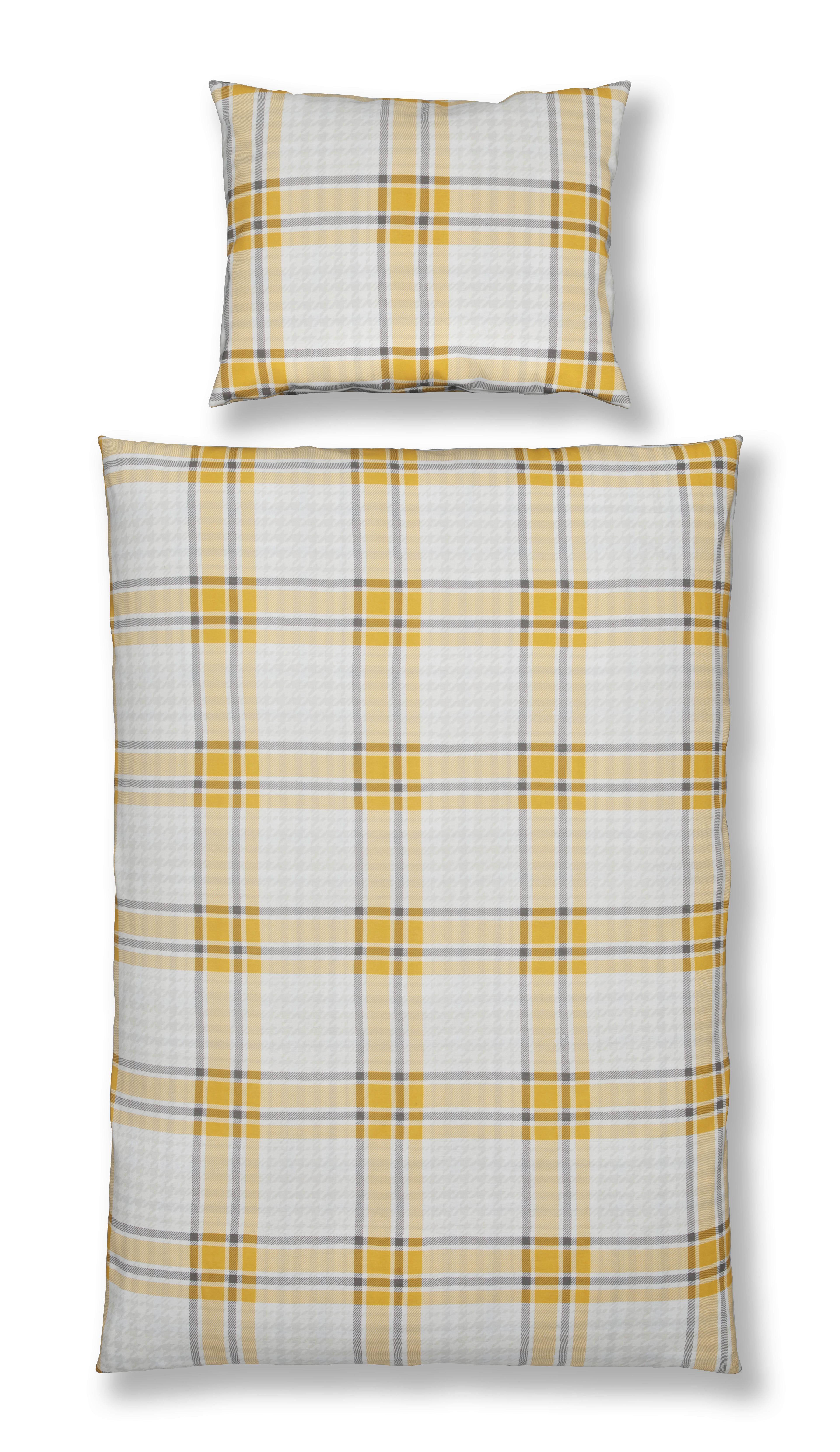 Ágyneműhuzat-garnitúra Ella/alexia - Sárga, modern, Textil - Luca Bessoni
