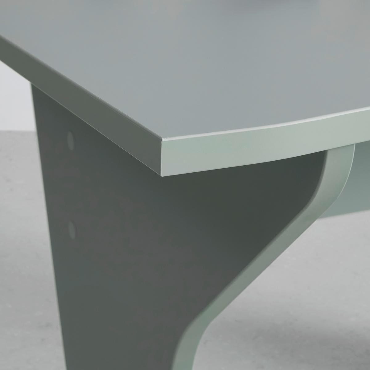Písací stôl UTAPAU - šalviovozelená, Modern, kompozitné drevo (140/76,2/65cm) - Mömax