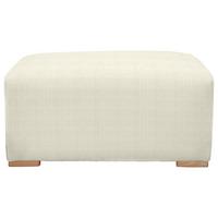 Hocker Vouge Creme Bxhxt: 101x44x92 Cm - Buchefarben/Creme, KONVENTIONELL, Textil (101/44/92cm) - Livetastic