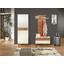 Vešiakový Panel Rivoli - farby dubu/biela, Moderný, kompozitné drevo (80/130/21,6cm) Vešiakový Panel Rivoli - farby dubu/biela, Moderný, kompozitné drevo (80/130/21,6cm)