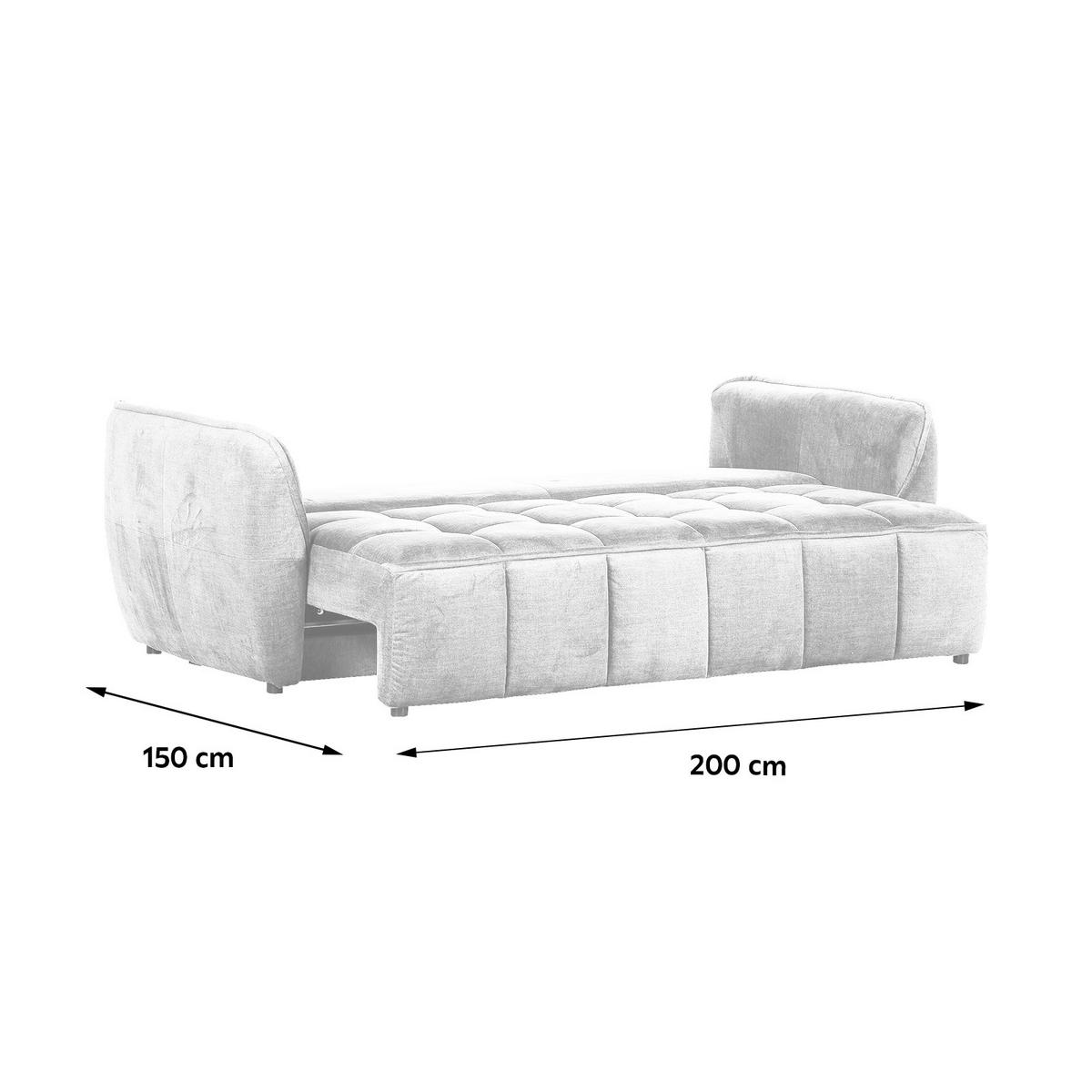 2-sitzer-sofa Mit Schlaffunktion Meyford B:250cm - Rostfarben/Schwarz, KONVENTIONELL, Textil (250/70/118cm) - MID.YOU
