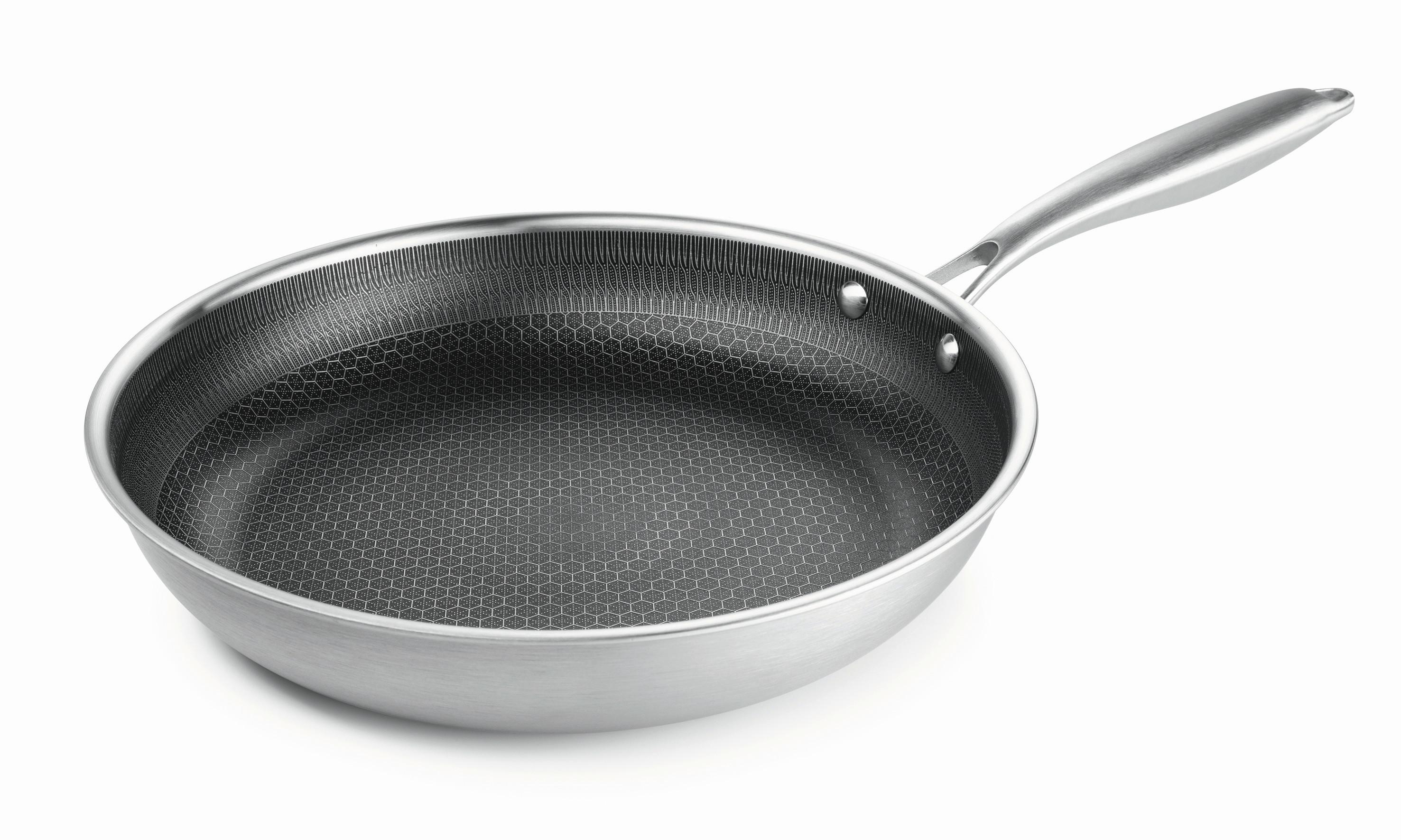 Bratpfanne Bratmaxx - Edelstahlfarben, Basics, Metall (28/5,3cm)