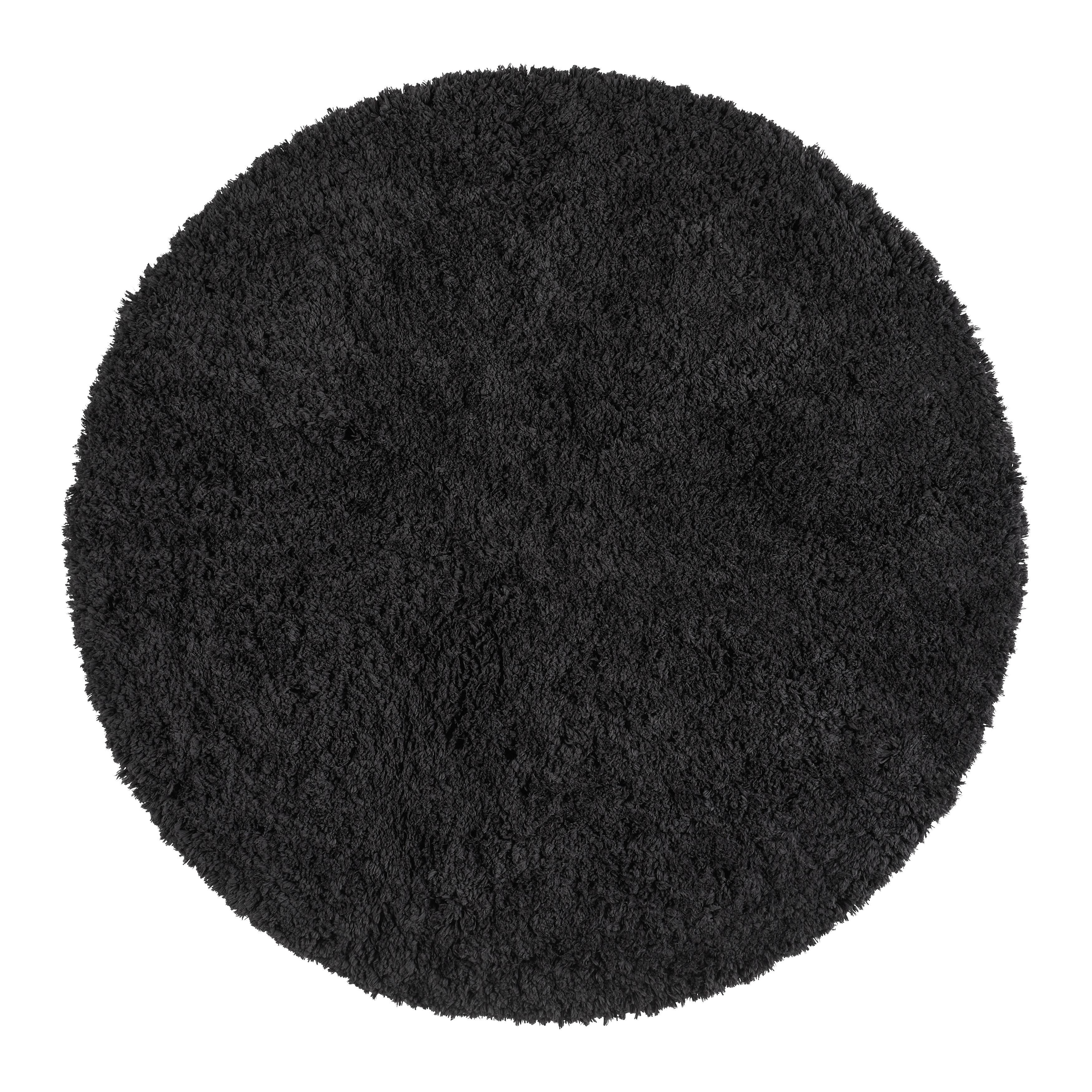 Koupelnová předložka Chris, P: 80cm, černá - černá, Moderní, plast (80cm) - Premium Living