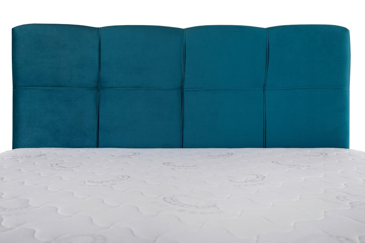 Kárpitozott Ágy Marbella New 160/200 Cm - kék/szürke, Modern, faalapú anyag/textil (164/212/120cm) - Based