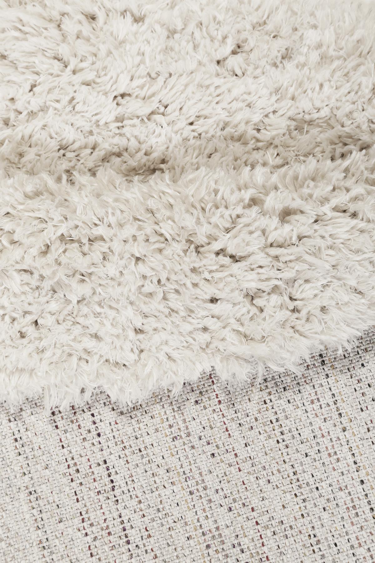 Hochflor Teppich Beige Yogi Rund Ø 120 Cm - Beige, KONVENTIONELL, Textil (120cm) - Esprit