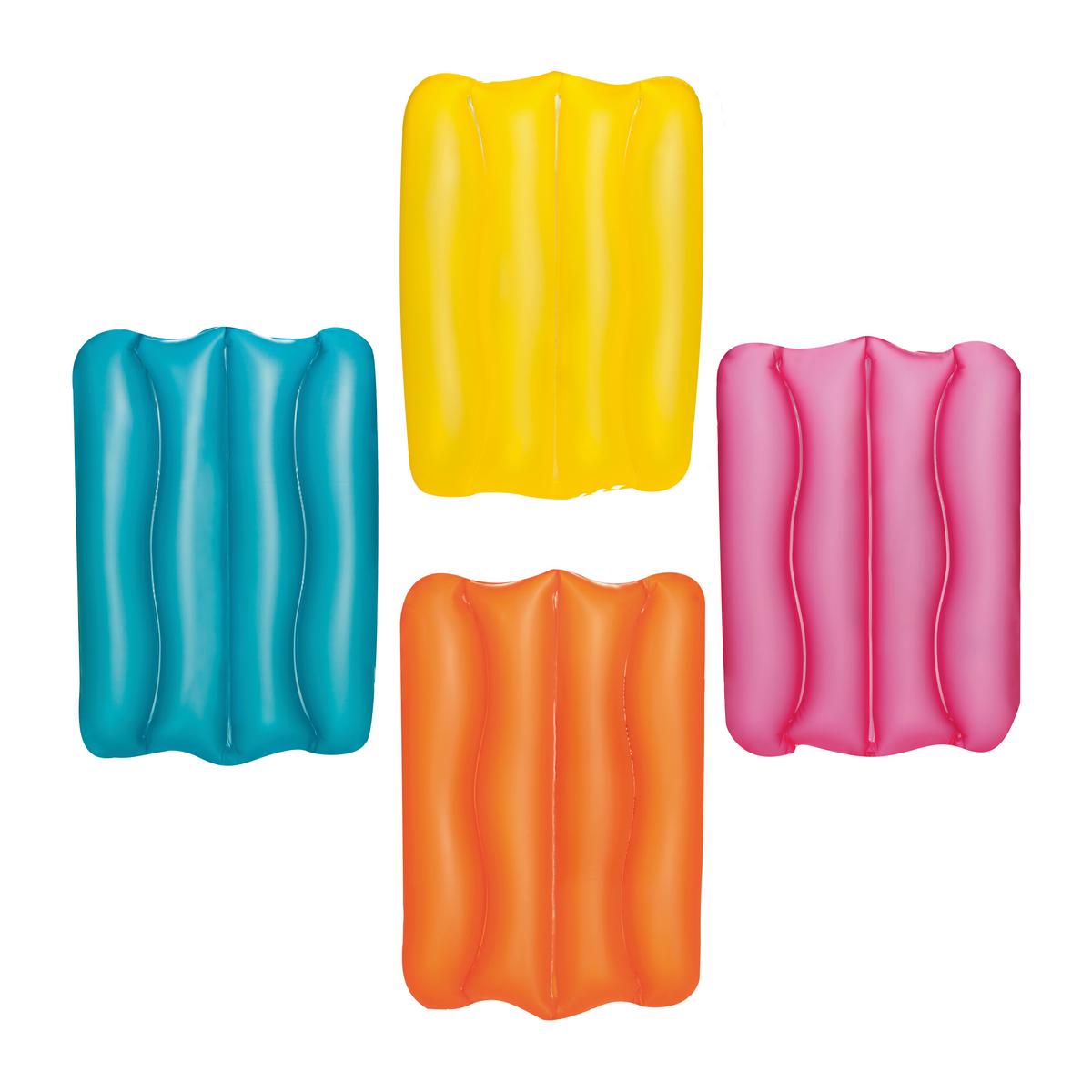 Aufblasbares Luftkissen Evelin Farbl. Sort. Bxl: Ca. 38x25 Cm - Blau/Pink, KONVENTIONELL, Kunststoff (38/25/5cm) - Bestway