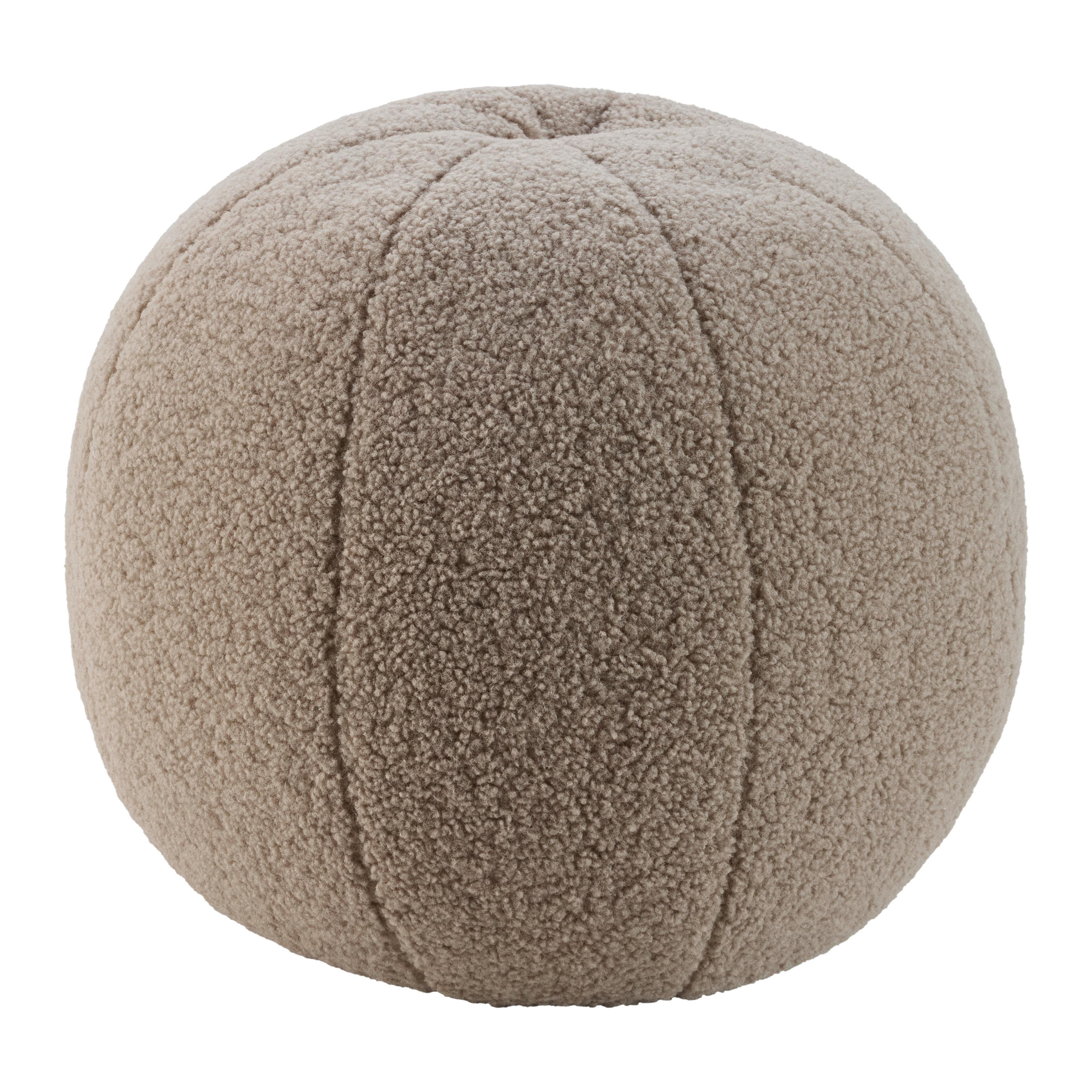 TABURETKA „PUFF“ TED - taupe, textil (45cm) - Mömax