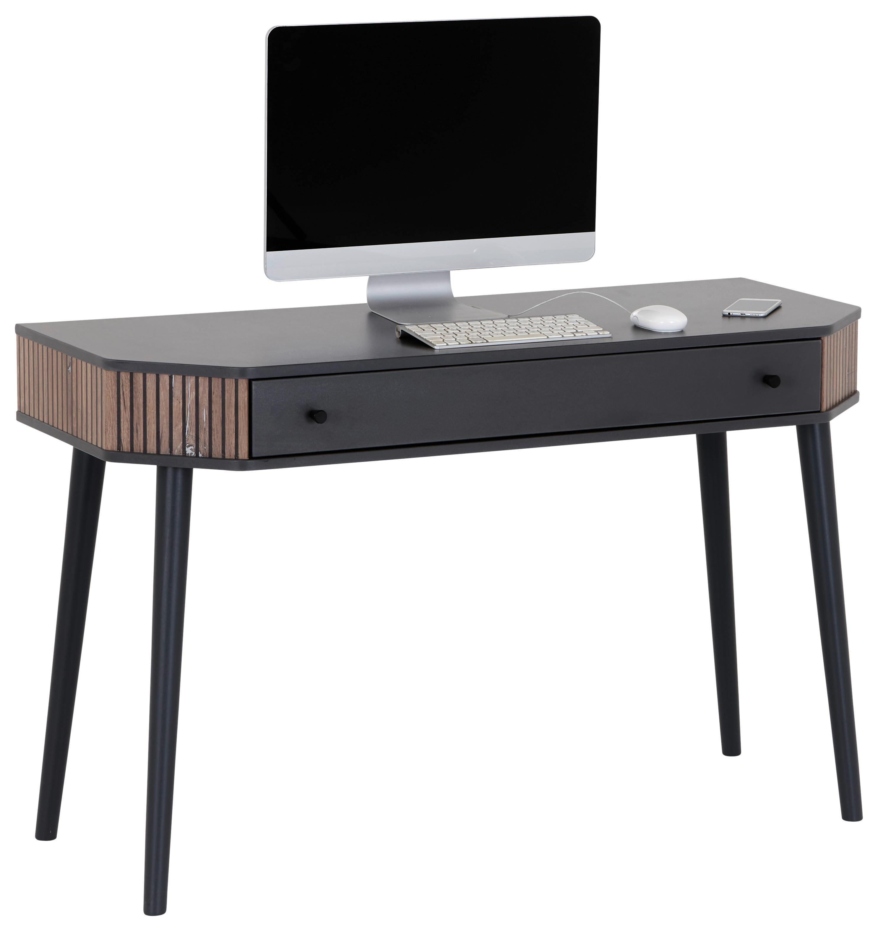 Schreibtisch B 120cm H 76,4cm Primo Snrb01 Anthrazit - MODERN, Holz/Holzwerkstoff (120/76,4/50cm)