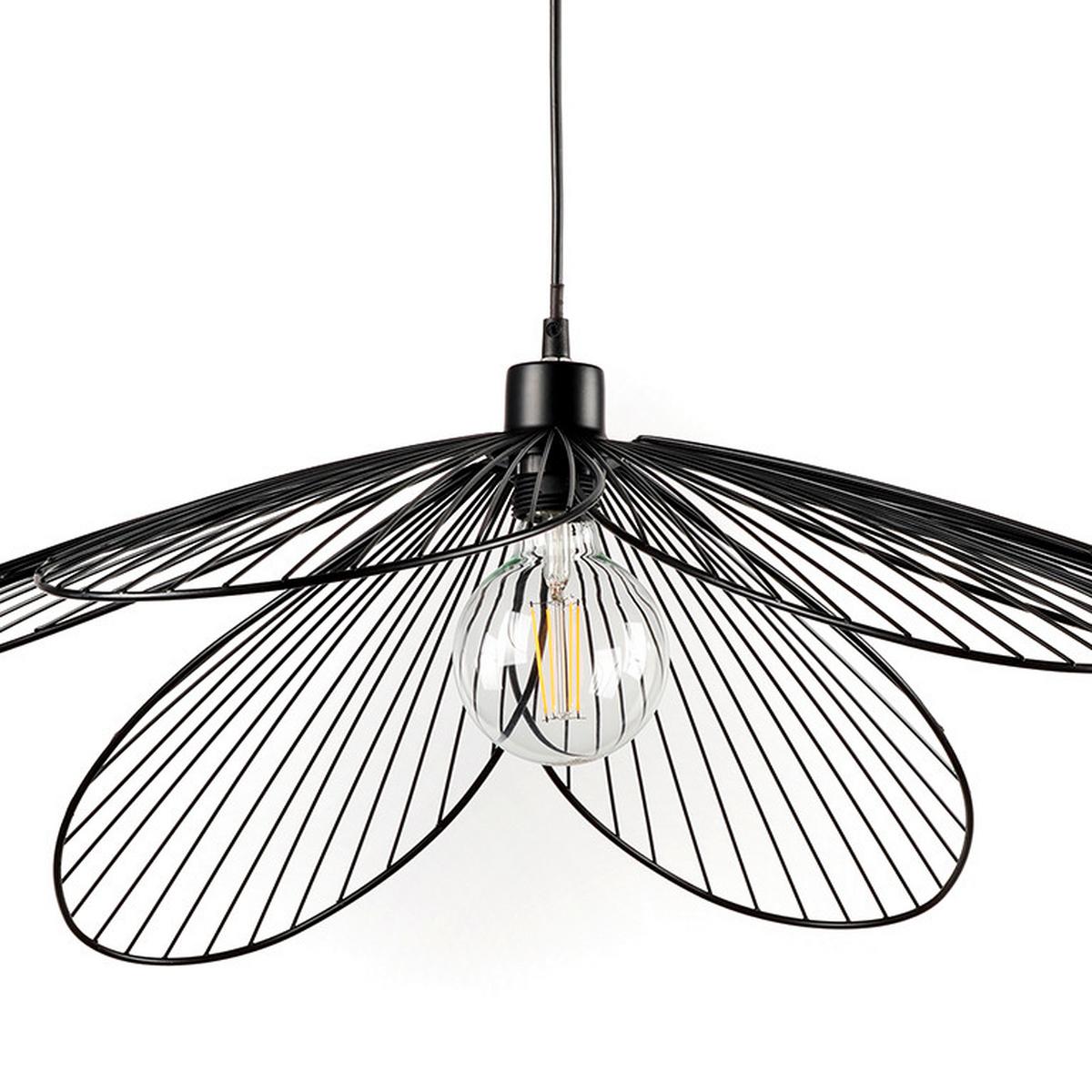 Hängeleuchte 4099/S - Schwarz, Design, Metall (83/107cm)