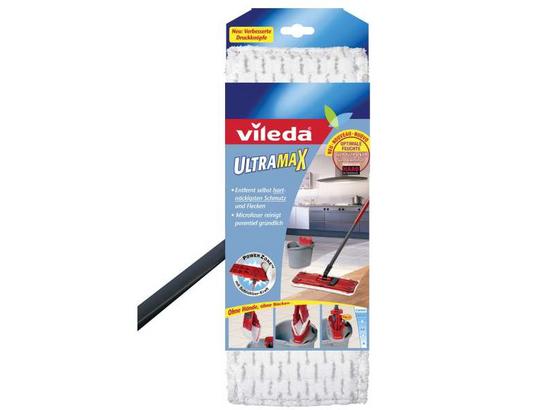 Ultramax Lapos Felmosó Vileda - Piros, konvencionális, Műanyag/Fém Ultramax Lapos Felmosó Vileda - Piros, konvencionális, Műanyag/Fém