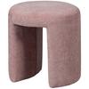 Hocker Charlie Rosa B: 45cm - Rosa, Design, Textil (45/47/45cm) - Livetastic