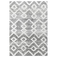 Teppich Läufer Grau Pisa 80x250 cm - Grau, KONVENTIONELL, Textil (80/250cm)