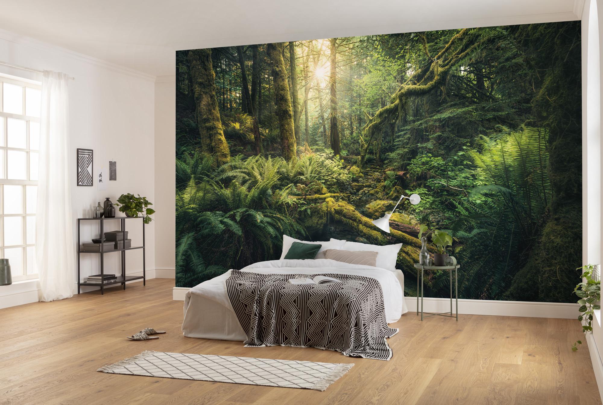 Fototapete Elves Cathedral - Multicolor, Trend, Textil (450/280cm)