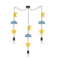 KINDERHÄNGELEUCHTE 33-28471 TRIO SSS - Multicolor, KONVENTIONELL, Metall (15/100/100cm)