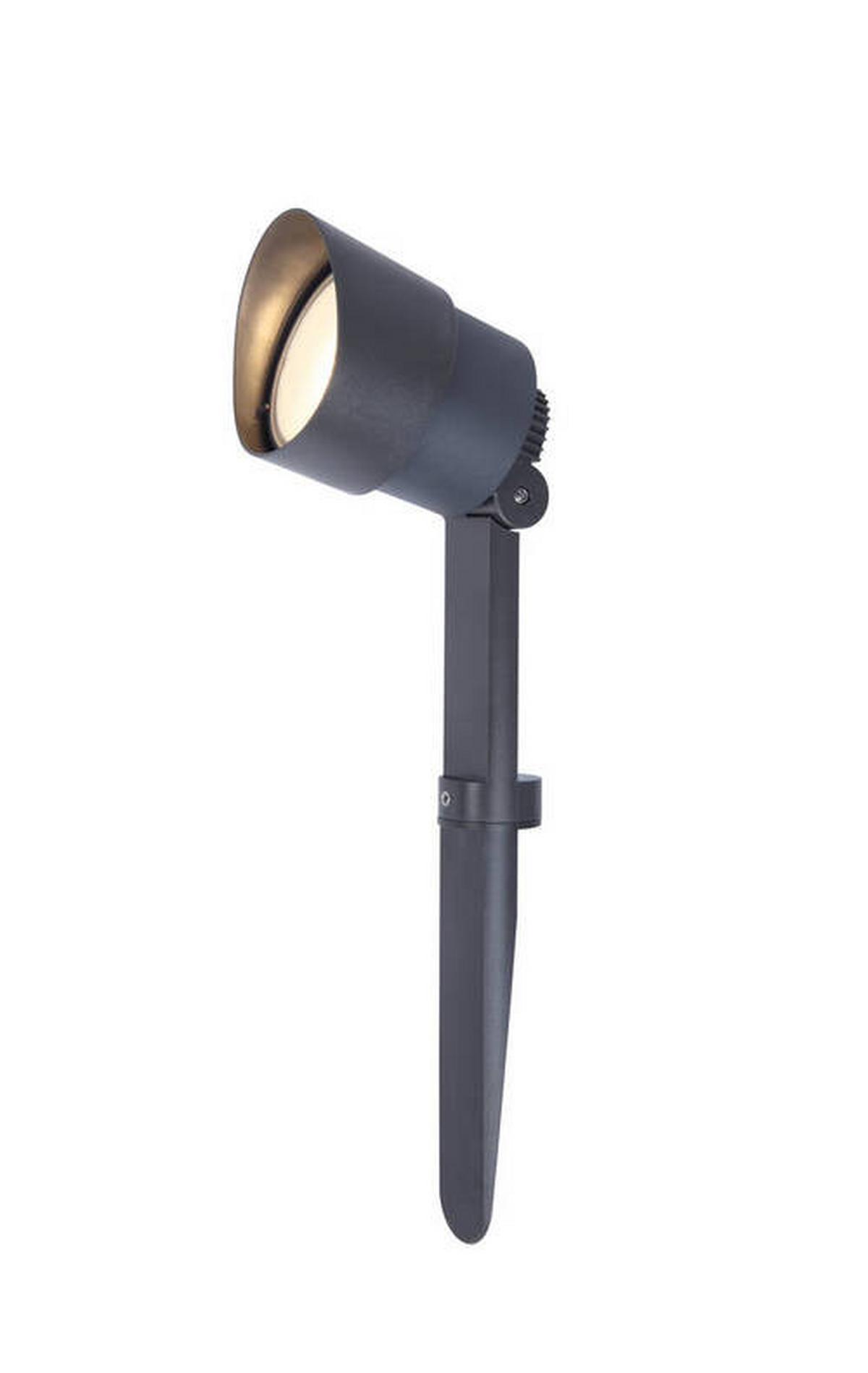 Led Außenleuchte Explorer 5,3 Watt, Aluminium - Anthrazit, Design, Metall (43,00/9,05/9,10cm)