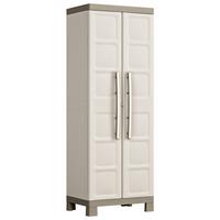 Kunststoffschrank E-COM - EXCELLENCE - Taupe/Beige, MODERN, Kunststoff (65/182/45cm) - Keter
